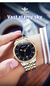 Original Automatic Watch for Men Luxury Japanese Diamond Luminous Inspirational Watches