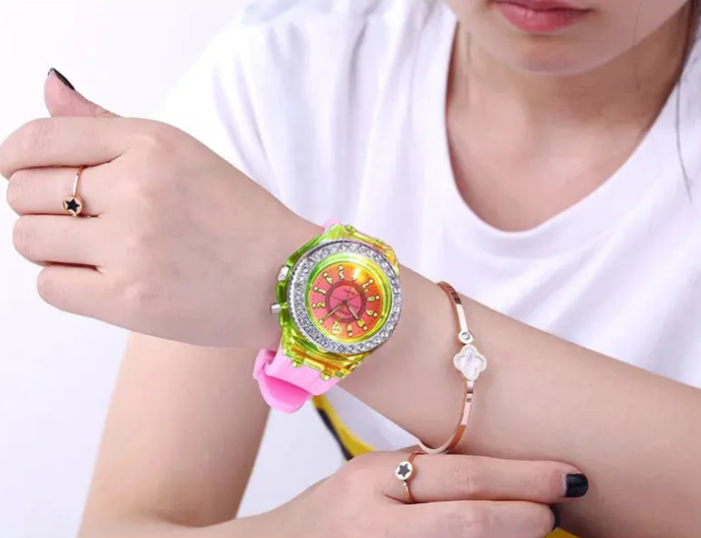 LED Light Flash Luminous Watch Inspirational Watches