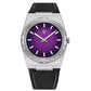 Ultra-Thin Sapphire Quartz Watch – 100M Waterproof Stainless Steel Inspirational Watches