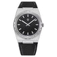 Ultra-Thin Sapphire Quartz Watch – 100M Waterproof Stainless Steel Inspirational Watches