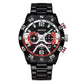 Men’s 6-Hand Chronograph Sports Watch