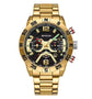 Men’s 6-Hand Chronograph Sports Watch
