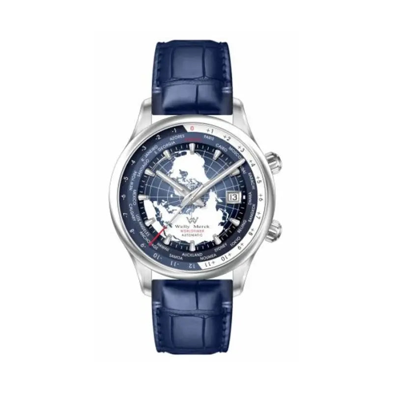 World Time Original Automatic Mechanical High Quality Sapphire Inspirational Watches