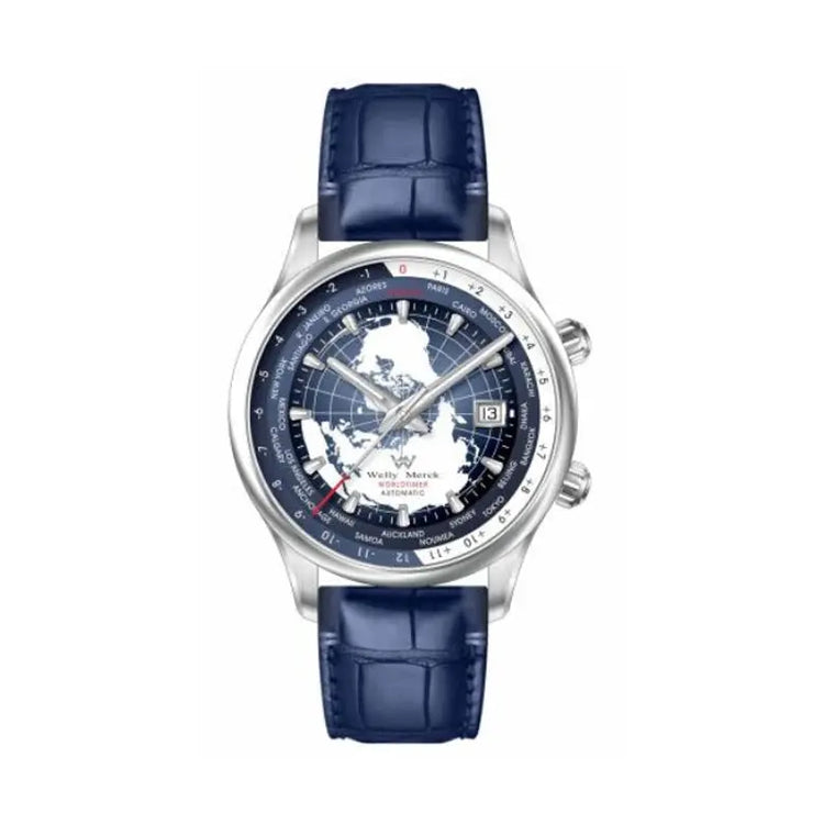 World Time Original Automatic Mechanical High Quality Sapphire Inspirational Watches