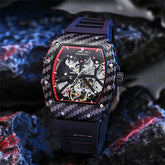 Fully automatic skeleton mechanical watch, fashionable personality, luxury hot men&
