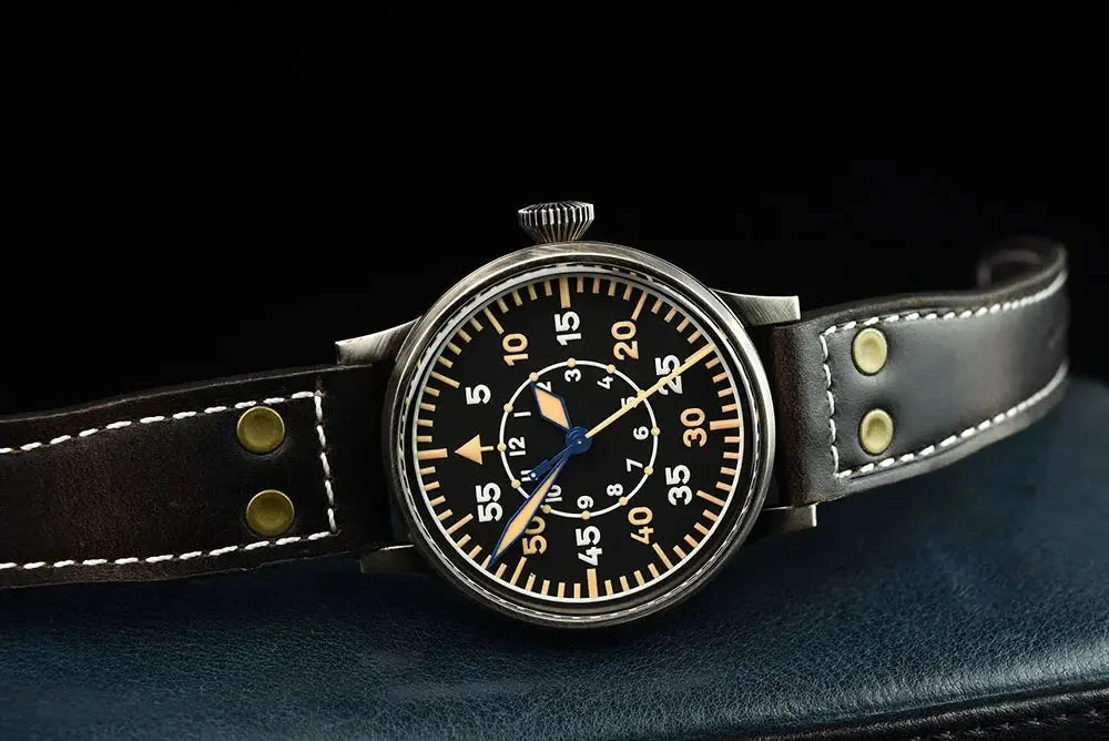 42mm Retro Automatic Men Pilot Watches Sapphire Glass - Inspirational Watches