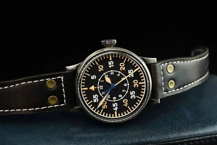 42mm Retro Automatic Men Pilot Watches Sapphire Glass - Inspirational Watches