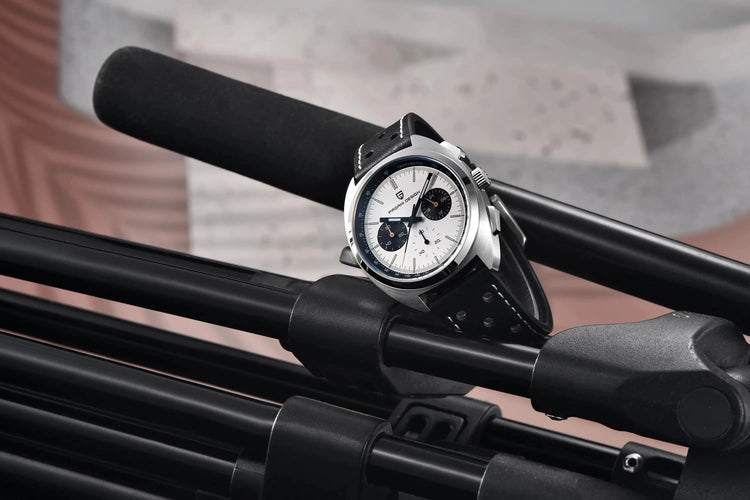Luxury 40mm Stainless Steel Sports Watch with Chronograph - Inspirational Watches