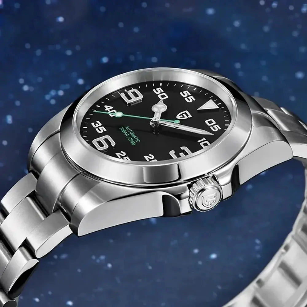 Automatic Watches 40MM Stainless Steel Wristwatch Sapphire AR Coated - Inspirational Watches