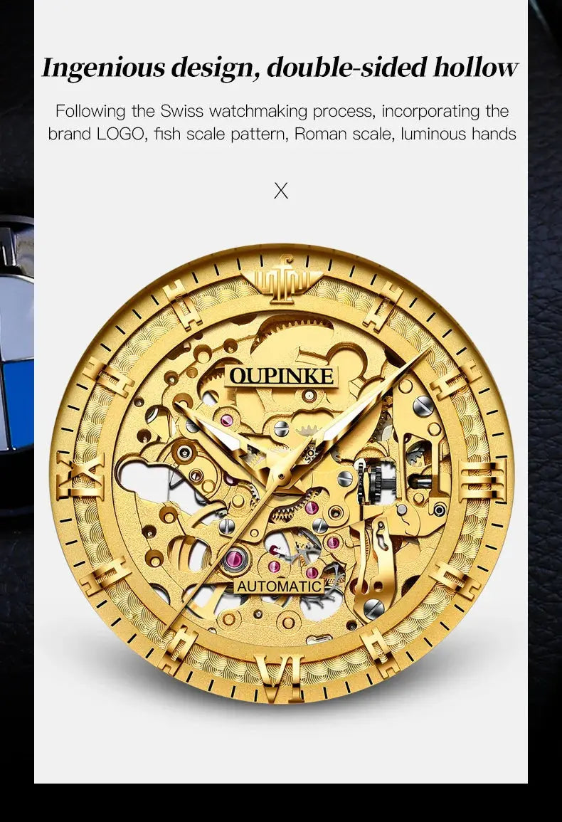 Japan Movement Automatic Mechanical Watch - Inspirational Watches