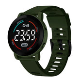 Waterproof LED Digital Luminous Kids Sports Watch Inspirational Watches