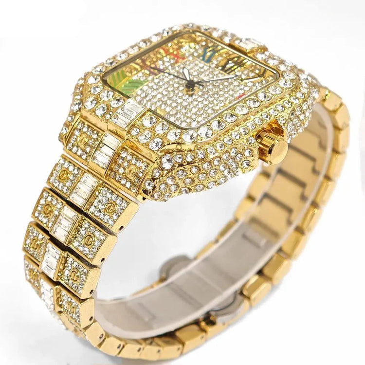 Rainbow Luxury Diamond Watch - Inspirational Watches