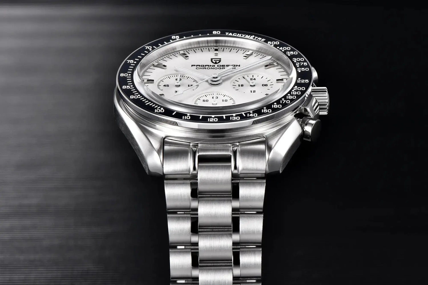 Luxury Business Mens Watches Chronograph AR Sapphire Mirror Waterproof - Inspirational Watches