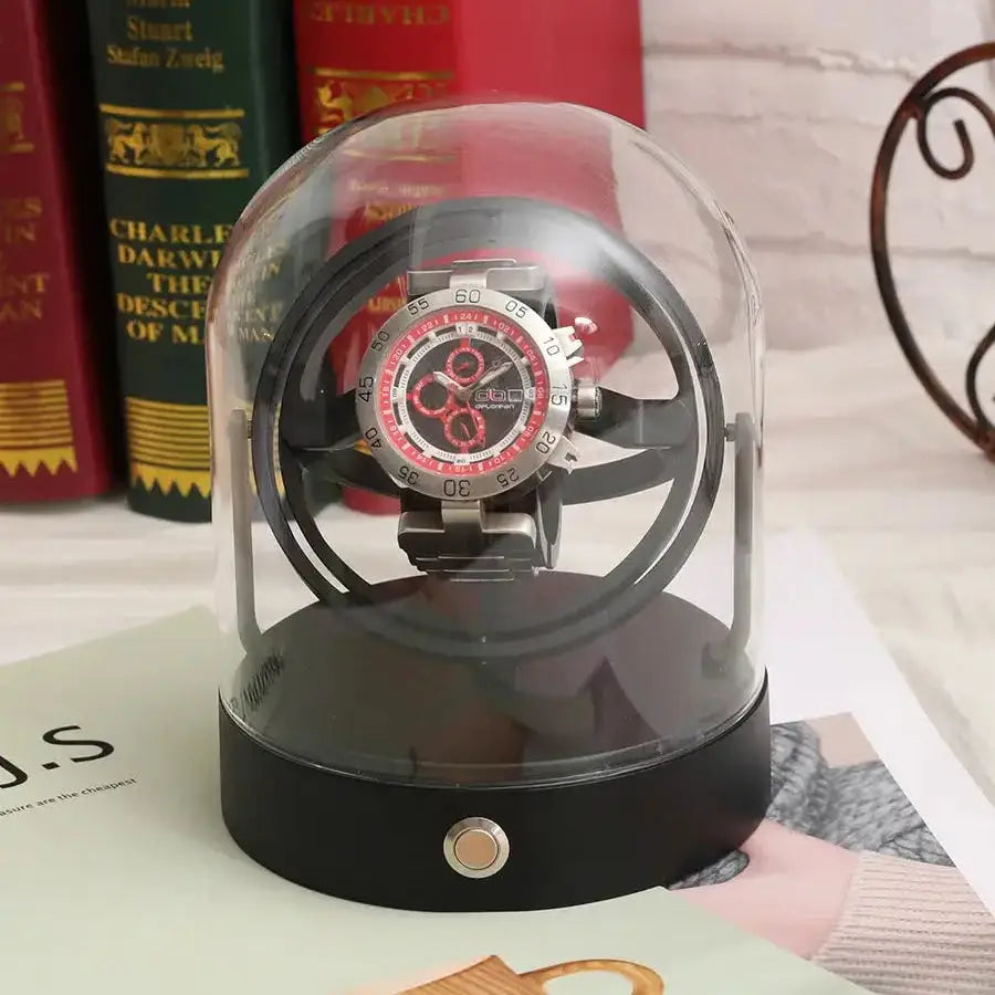 Automatic Watch Winder – 360° Rotating Display Case