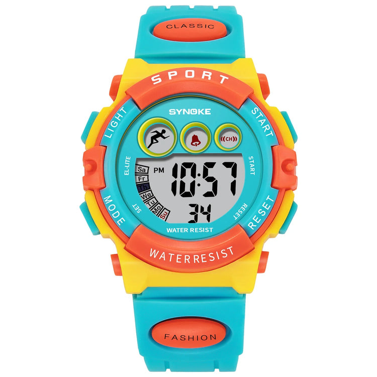 50M Waterproof Luminous LED Digital for Kids Watch Inspirational Watches