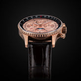Moon phase Pilot Chronograph Mechanical Tianjin ST1908 Movement Inspirational Watches