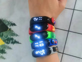 Digital LED Display Cartoon Fashion Kids Watch Inspirational Watches