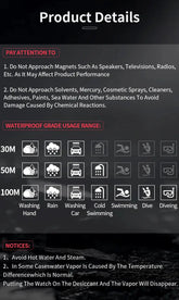 Digital Sports Luminous Multifunction Waterproof watch Inspirational Watches