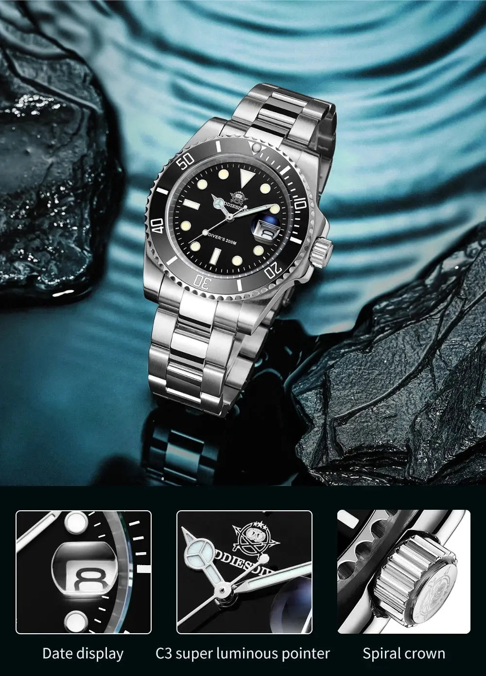 Business Stainless Steel Watch - Inspirational Watches