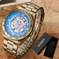 Retro with Genuine Leather Inspirational Watches