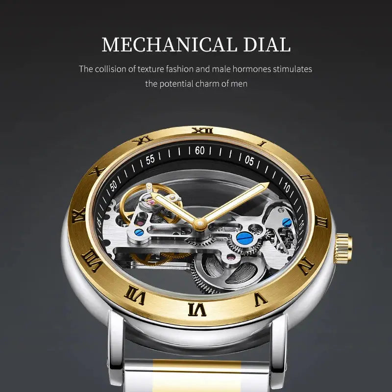 Automatic Skeleton Mechanical Watch