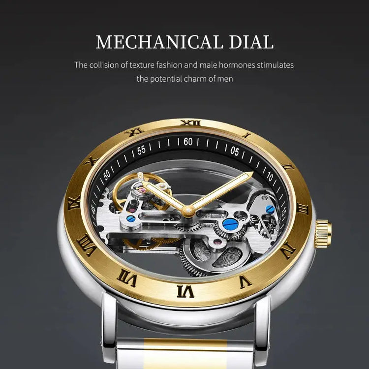 Automatic Skeleton Mechanical Watch