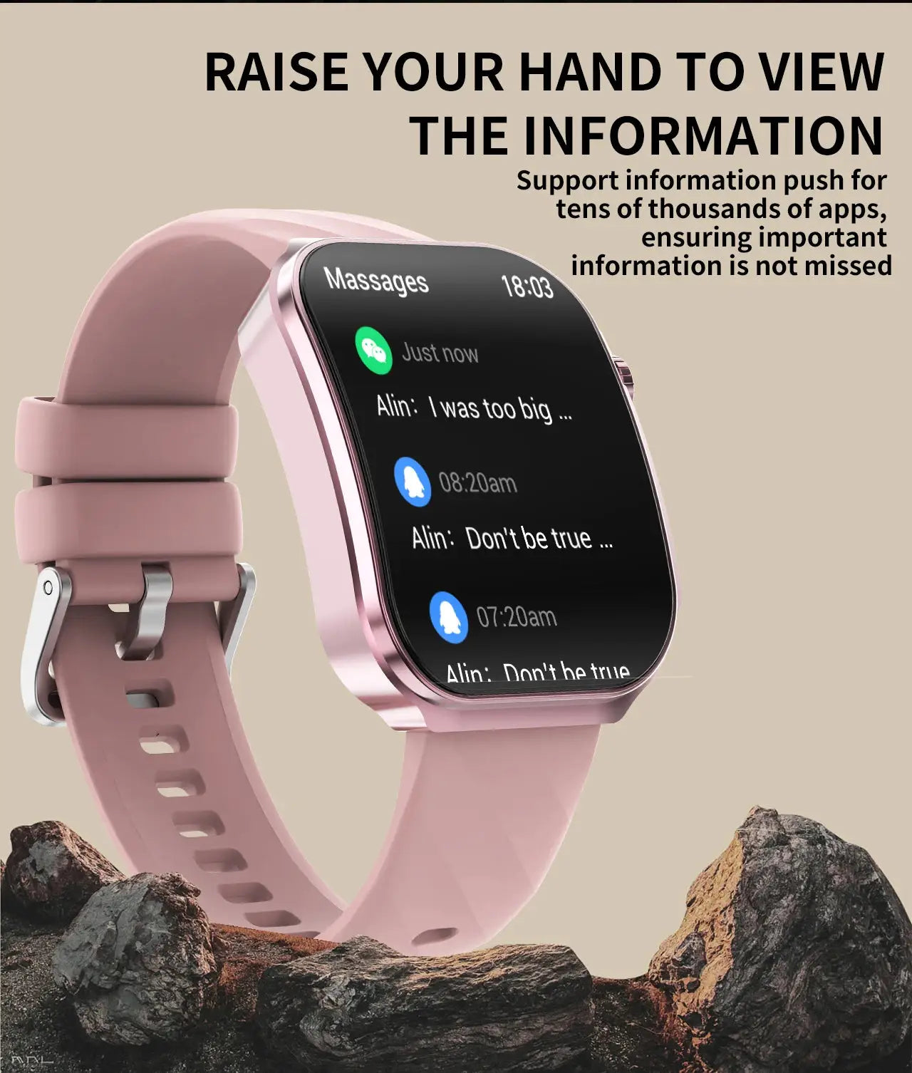 LIGE New 2.2-inch 3D Curved Screen Smart Watch With LED Light Thermometer Health Monitor Smartwatch BT Call Sports Fitness Watch Inspirational Watches