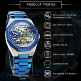 Automatic Tourbillon Skeleton Mechanical watch Inspirational Watches
