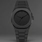 Simple Black Male Quartz Watches Arabic digital Casual Drip Oil Strap - Inspirational Watches