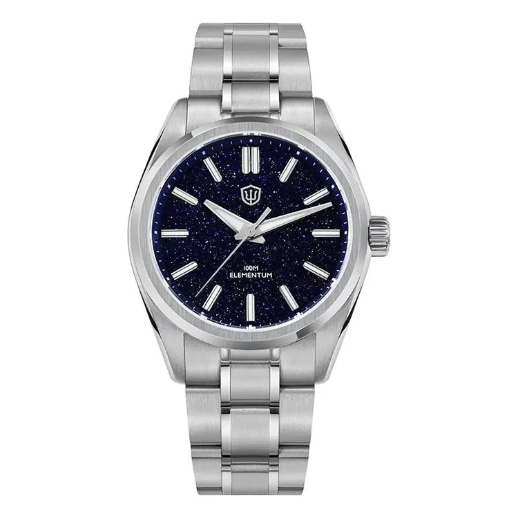 Watchdives WD0003C Quartz Watch VH31 Sweep Seconds Movement 38mm ice Crack Dial Sapphire Luminous 100m Waterproof Men Wristwatch Inspirational Watches