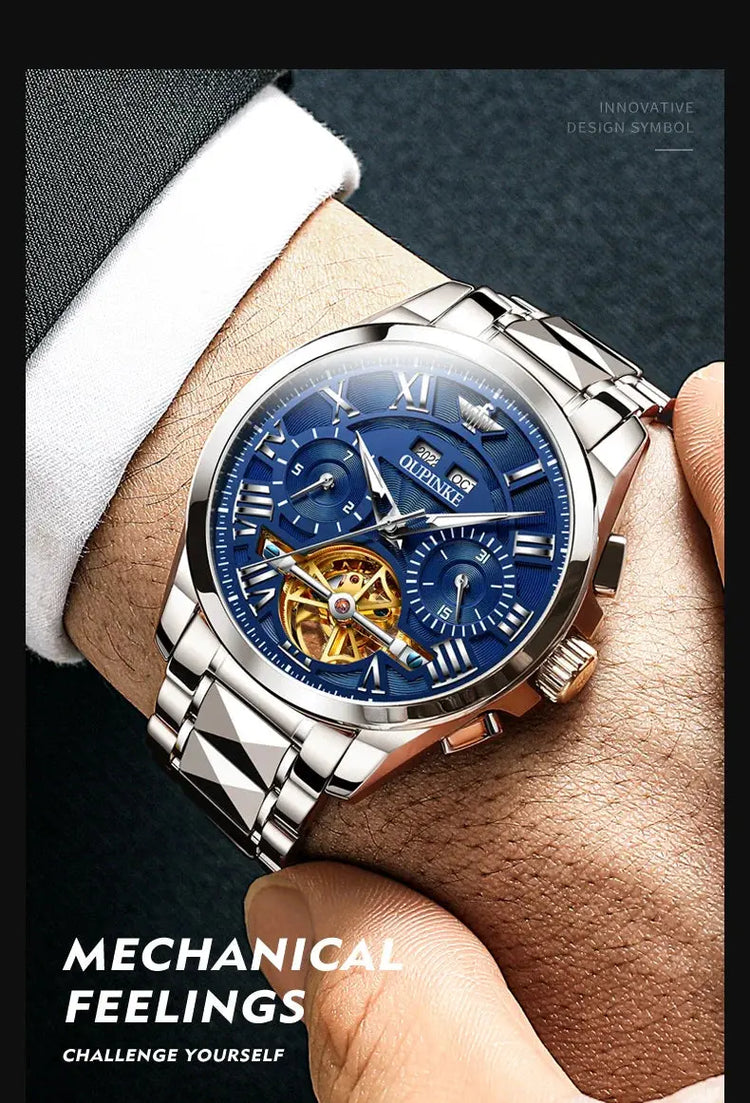 Automatic Skeleton Fashion Watch Inspirational Watches