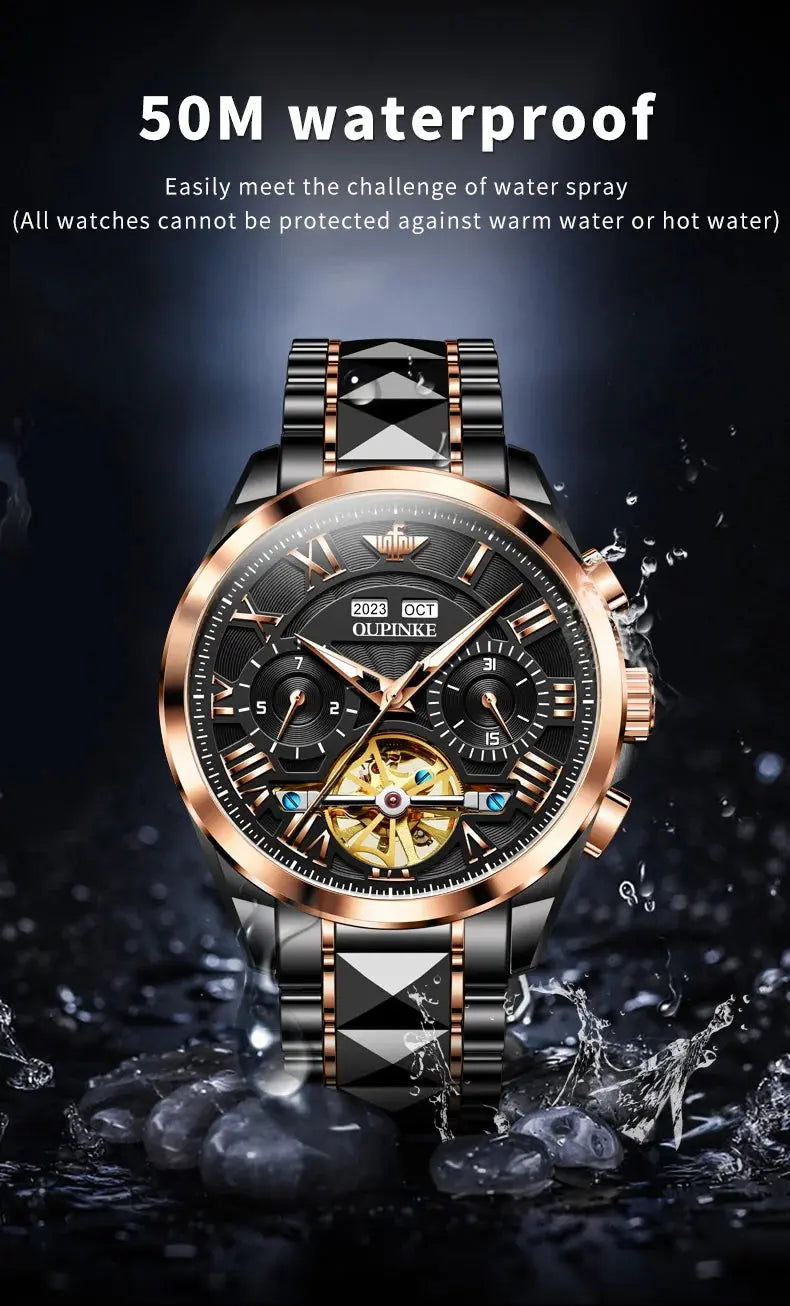 Automatic Skeleton Fashion Watch Inspirational Watches