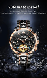 Automatic Skeleton Fashion Watch Inspirational Watches