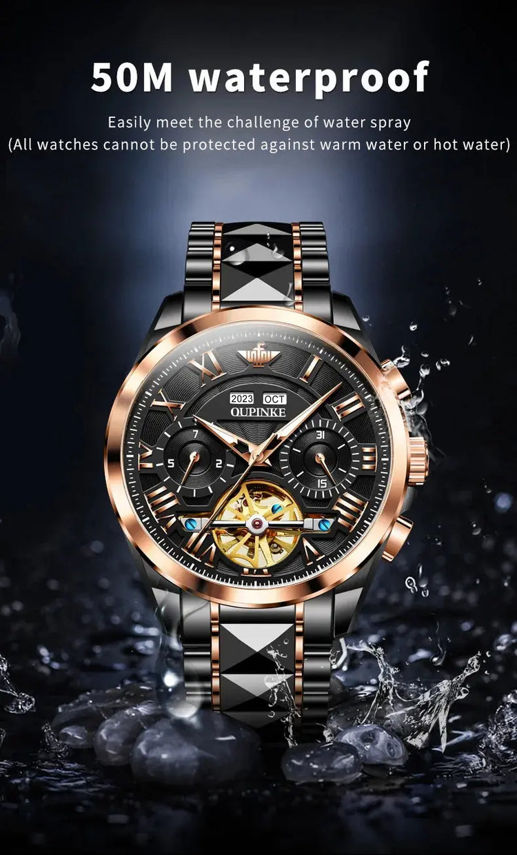 Automatic Skeleton Fashion Watch Inspirational Watches