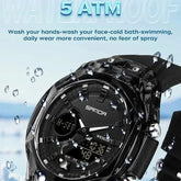 Fashion Electronic Watches Dual Display - Inspirational Watches