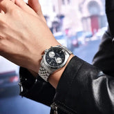 Sports Quartz Chronograph Men Luxury Watches Sapphire Stainless Steel Diving Clock Inspirational Watches