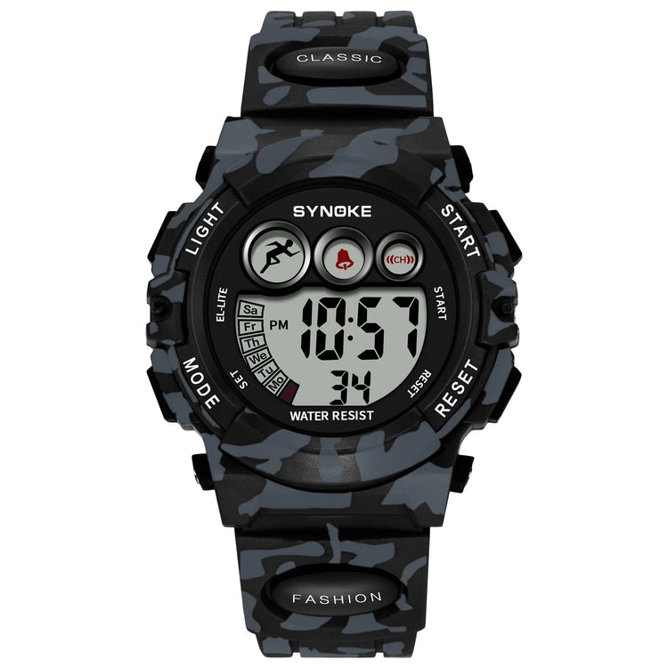 50M Waterproof Luminous LED Digital for Kids Watch Inspirational Watches