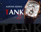 Reef Tiger 316L Stainless Steel Wine Barrel Automatic Watch Fashion Mulitfunction Tourbillon Mechanical Watches for Men RGA3069 Inspirational Watches