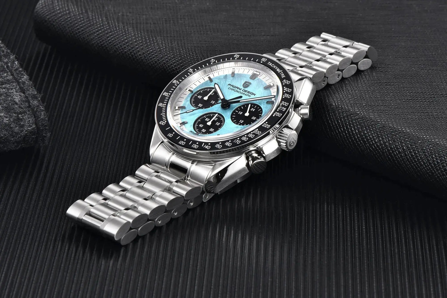 Luxury Business Mens Watches Chronograph AR Sapphire Mirror Waterproof - Inspirational Watches