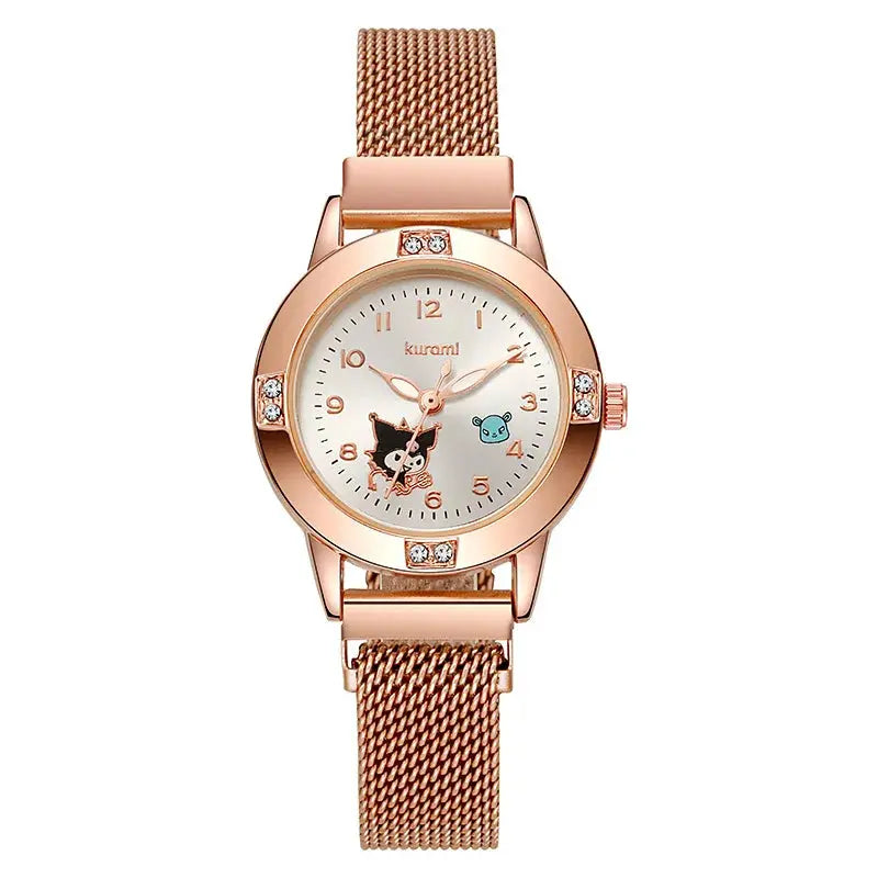 Fashion Hello Kitty Diamond Women Watch Inspirational Watches