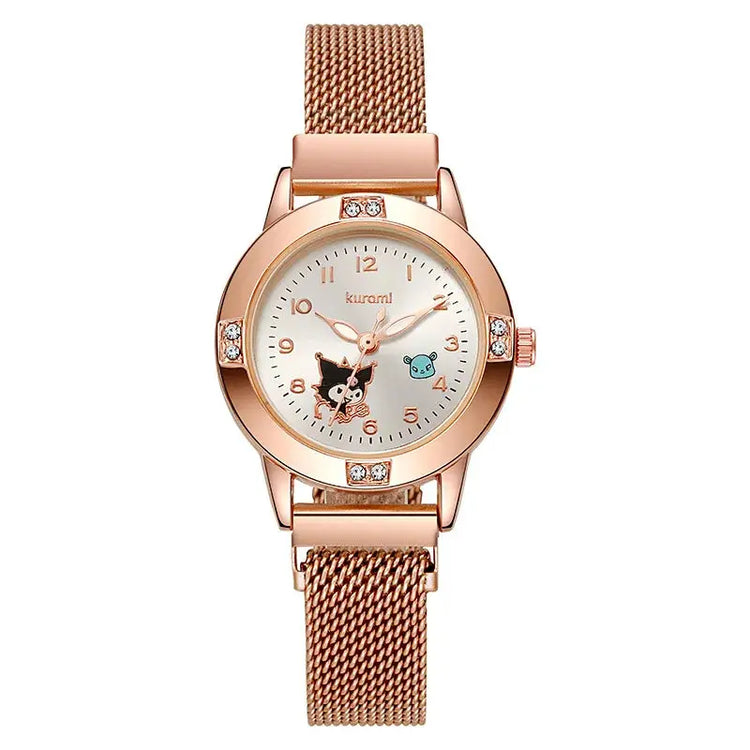 Fashion Hello Kitty Diamond Women Watch Inspirational Watches
