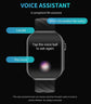 LIGE New 2.2-inch 3D Curved Screen Smart Watch With LED Light Thermometer Health Monitor Smartwatch BT Call Sports Fitness Watch Inspirational Watches