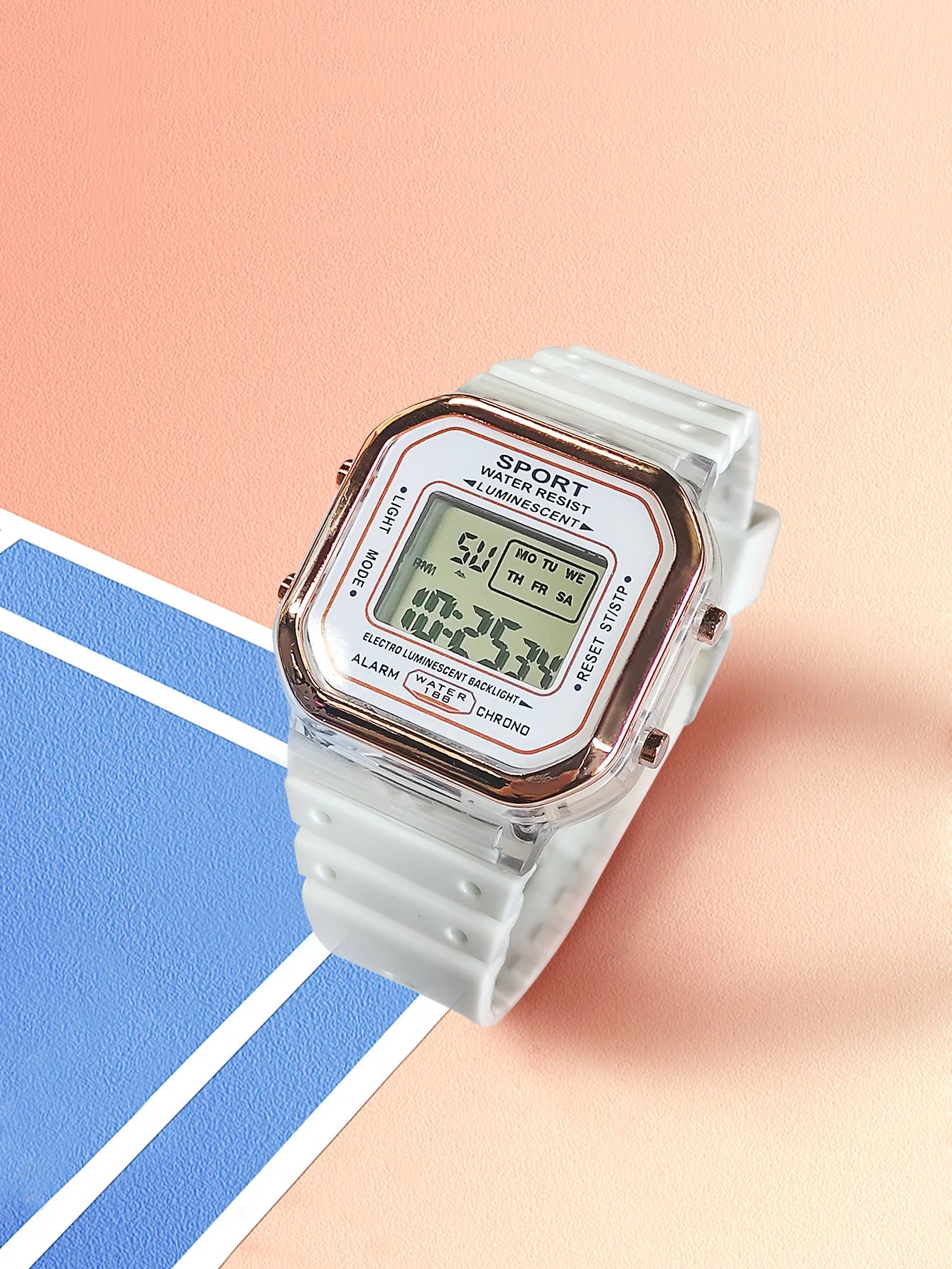 Multifunctional LED Digital Kids Sports Watch Inspirational Watches