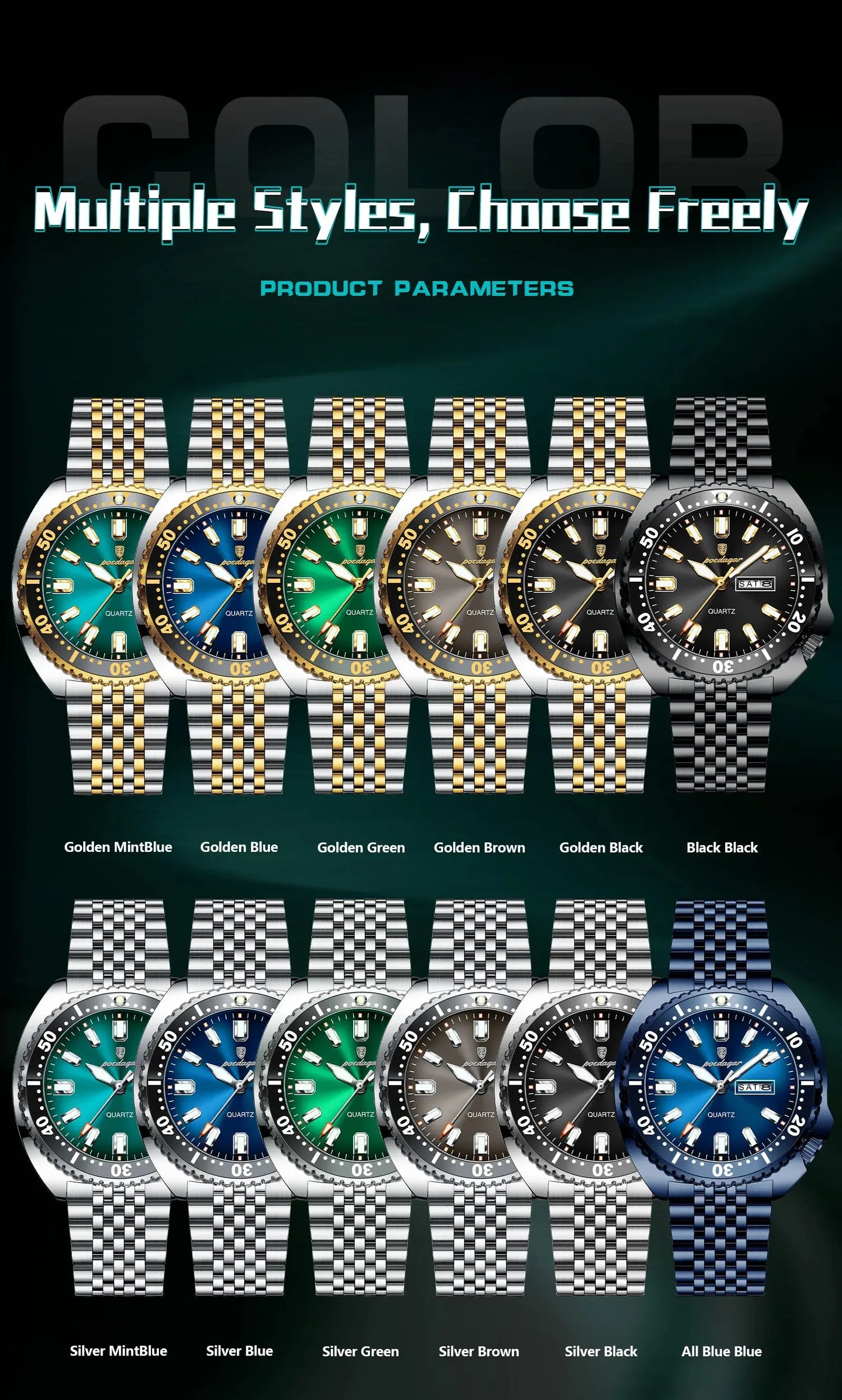 Luxury Business Men Watch Inspirational Watches
