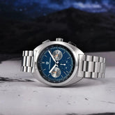 Luxury 40mm Stainless Steel Sports Watch with Chronograph - Inspirational Watches
