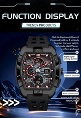 Fashion Chronograph Multi-function Electronic watch - Inspirational Watches