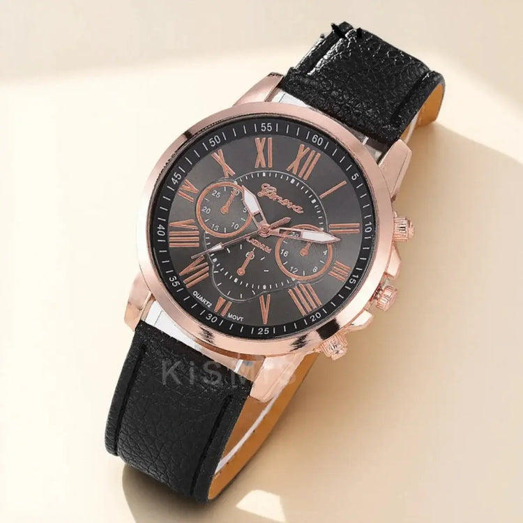 Stylish Women Watch Roman Numerals Three Eye Six Pin - Inspirational Watches