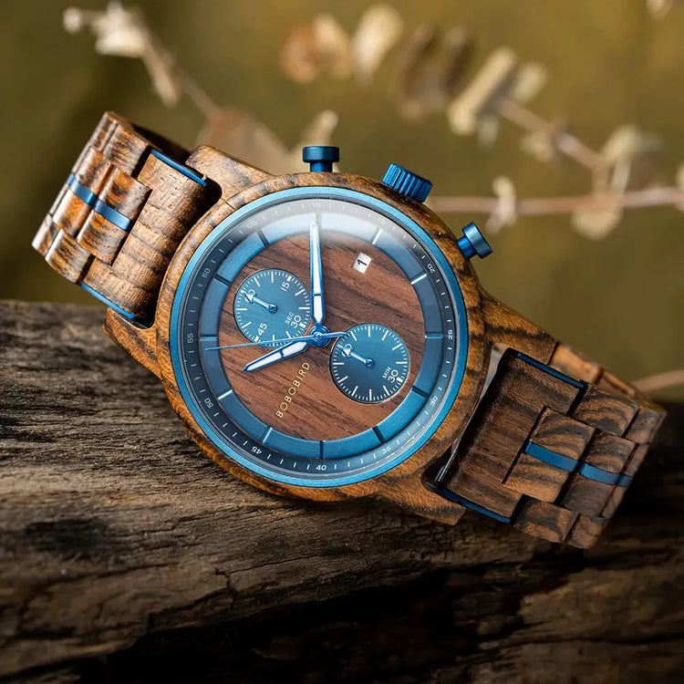 Vintage Wooden Watch for Men – Luxury Original Wristwatch with Premium Design - Inspirational Watches