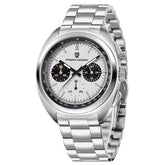 Luxury 40mm Stainless Steel Sports Watch with Chronograph - Inspirational Watches