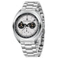 Luxury 40mm Stainless Steel Sports Watch with Chronograph - Inspirational Watches